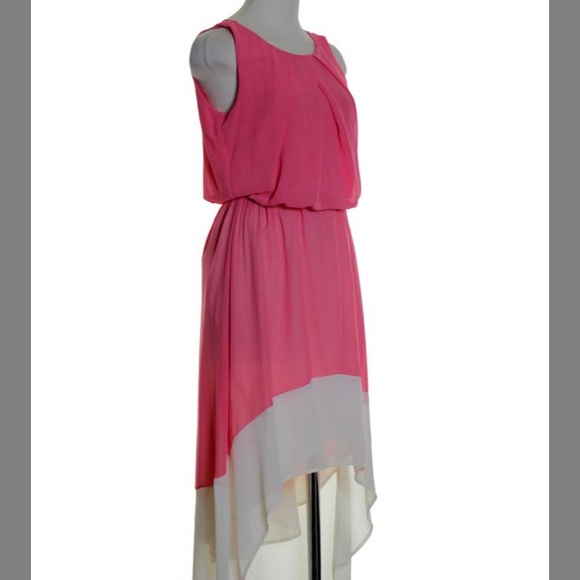 Sunday in Brooklyn Color Block High-Low Dress - Picture 6 of 7